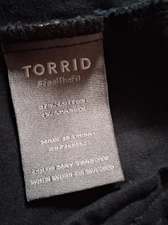 Torrid Size 3 Military Style Jacket Plus Size 3X Army Stretch Twill Black New - Picture 13 of 16